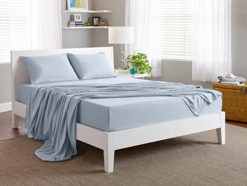 BEDGEAR® Basic 3-Piece Twin XL Sheet Set - Mist