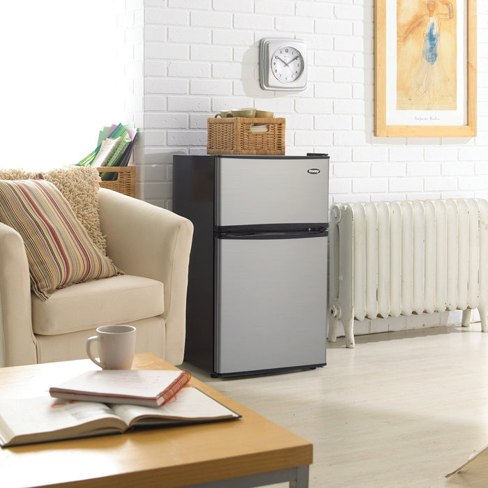 Danby 3.2 Cu. Ft. Compact Refrigerator with Freezer – DCR031B1BSLDD